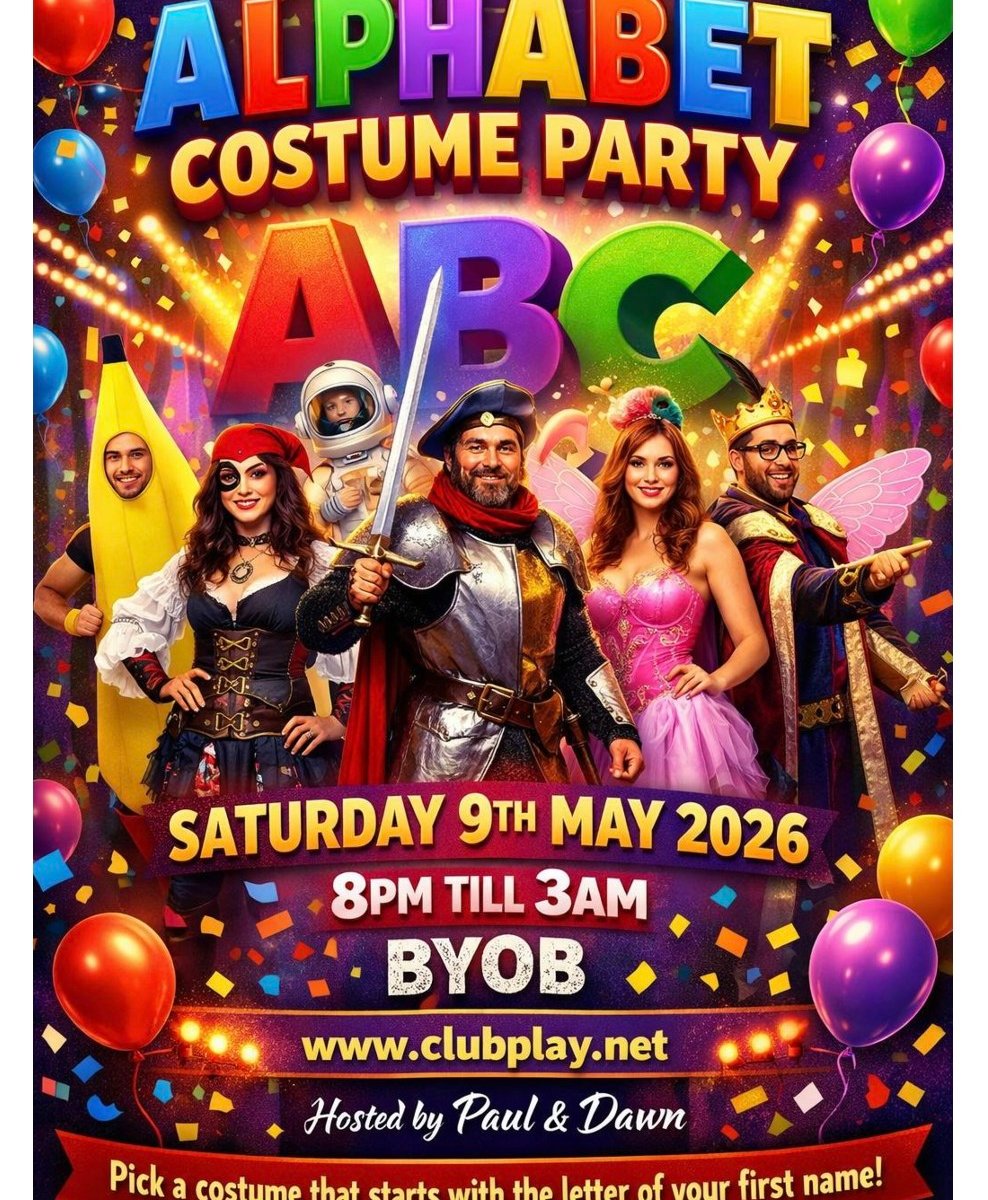 Alphabet Costume Party