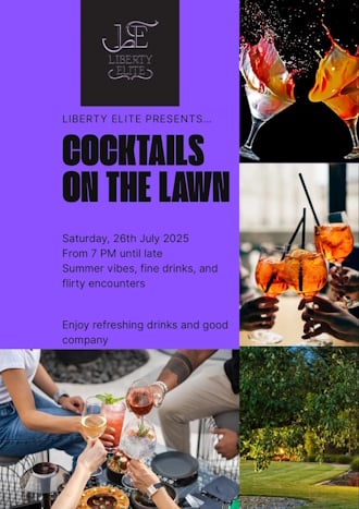 Cocktails on the Lawn