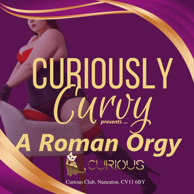 Curiously Curvy presents… A Roman Orgy