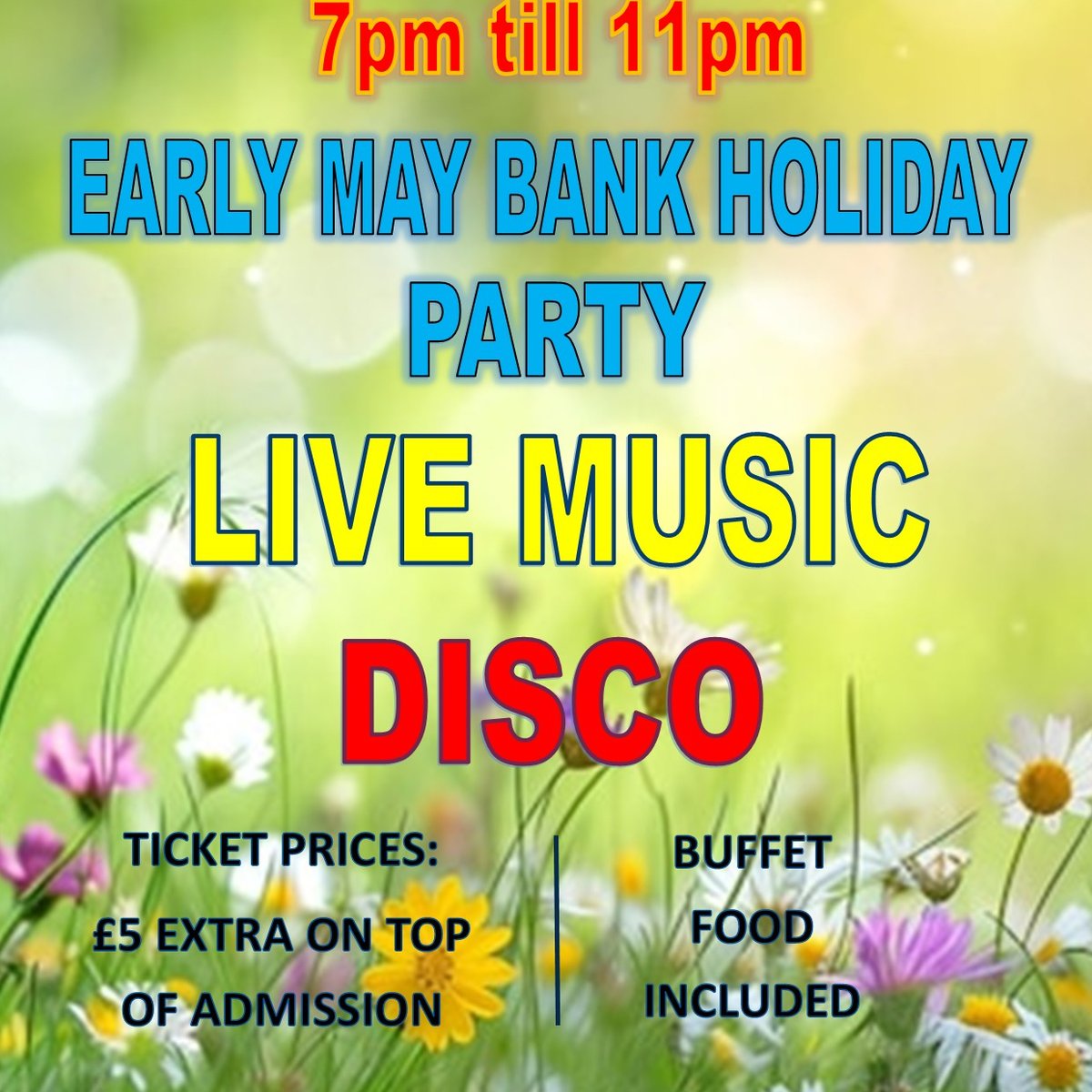 Early May Bank Holiday Party