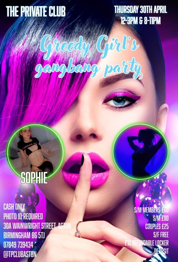 Greedy Girl’s Gangbang Party