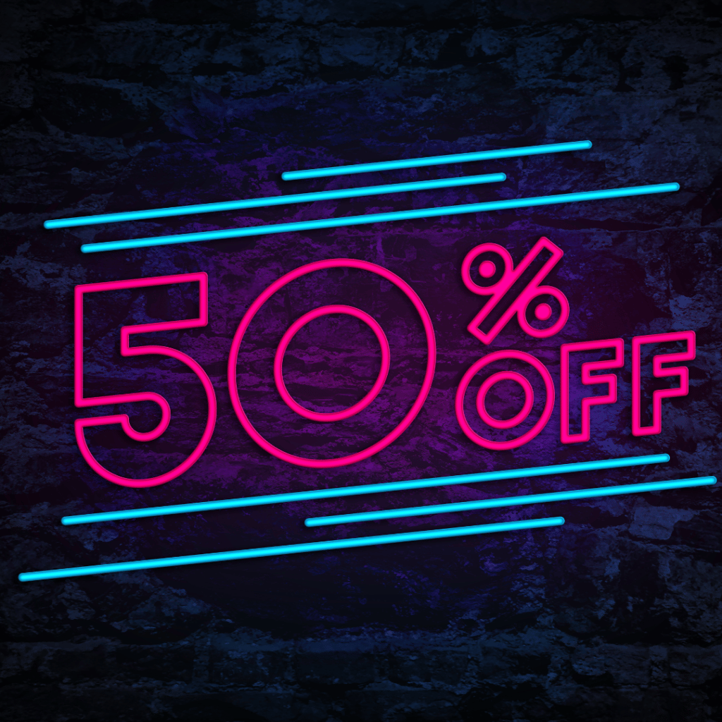 Half Off Friday