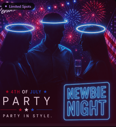 Newbie Night – 4th July Party