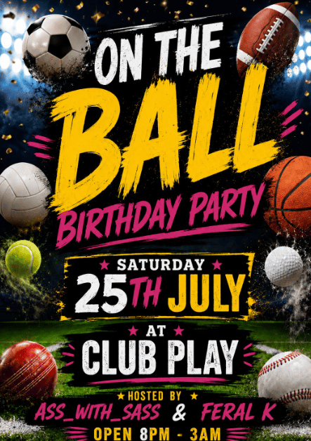 On the Ball Birthday Party