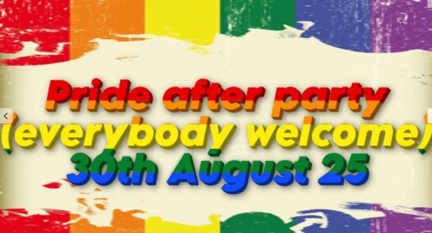 Pride after party – everybody welcome