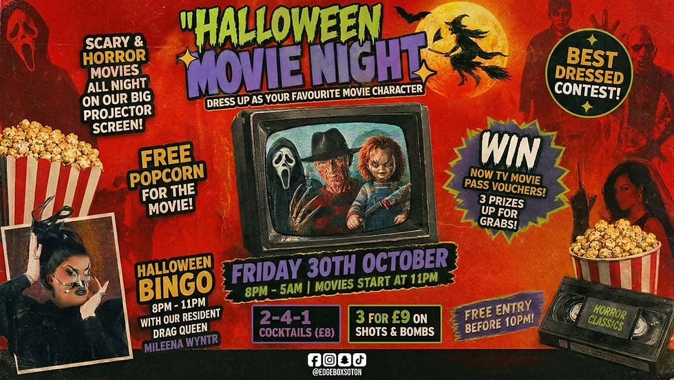 Halloween Movie Night – Costume Party!
